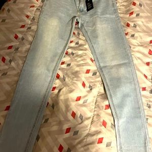 Light blue jeans